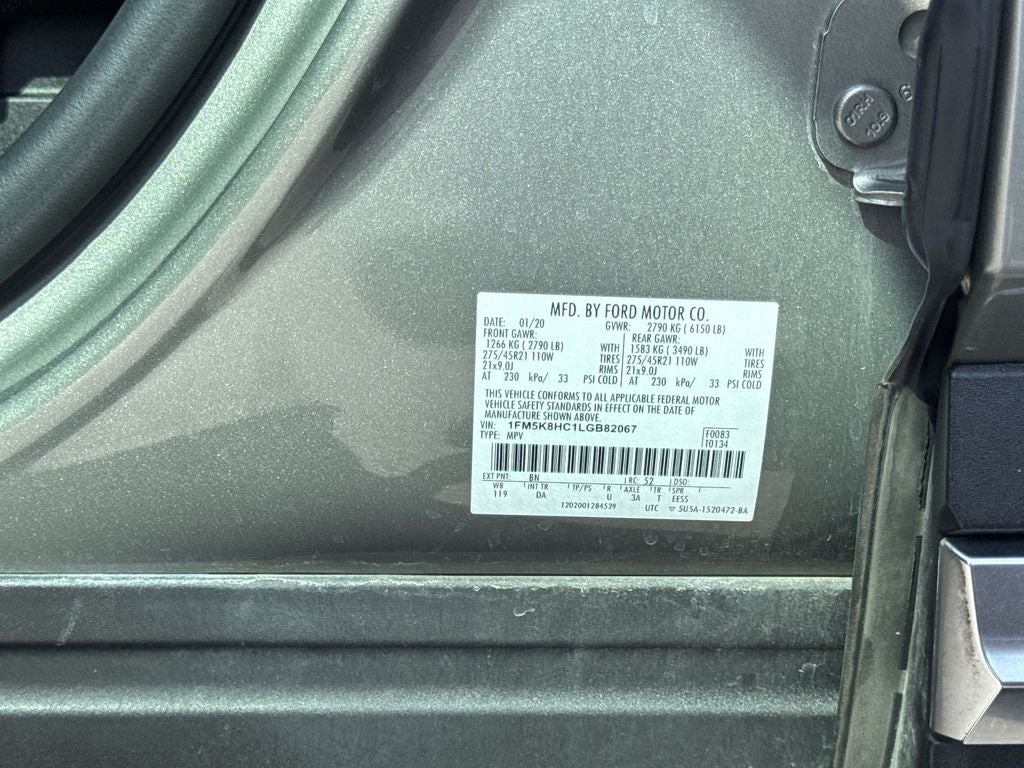 2020 Ford Explorer Platinum